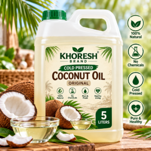 coconut oil natural product advertisement