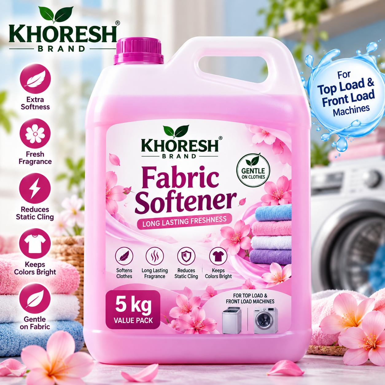 Home khoresh fabric softener freshness pack